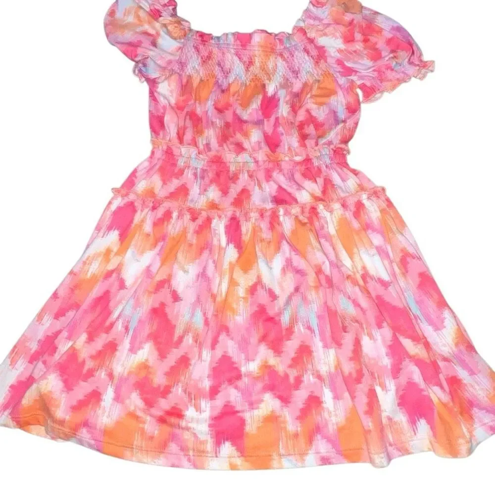 Girls dress Easter dress size 5/6 BCBG girls pink dress - Picture 1 of 4